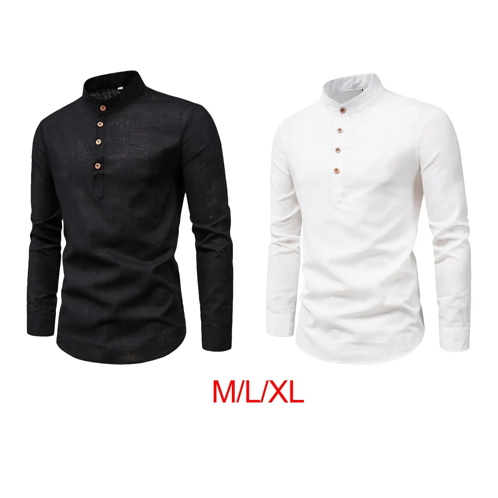 Men`s Long Sleeve Shirt Summer Tops Comfortable Mens Half Open Shirt for Business Dating Beach Vacations Tropical Daily Leisure