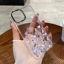 Elegant Little Flower Transparent Soft Phone Case - Vivo Y15s 4G (LYK - 317LY15A4)