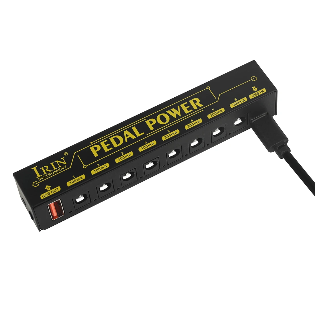 IRIN PEDAL POWER Guitar Effect Pedal Power Supply 8 Isolated DC Output Guitar Effect Pedal Accessories