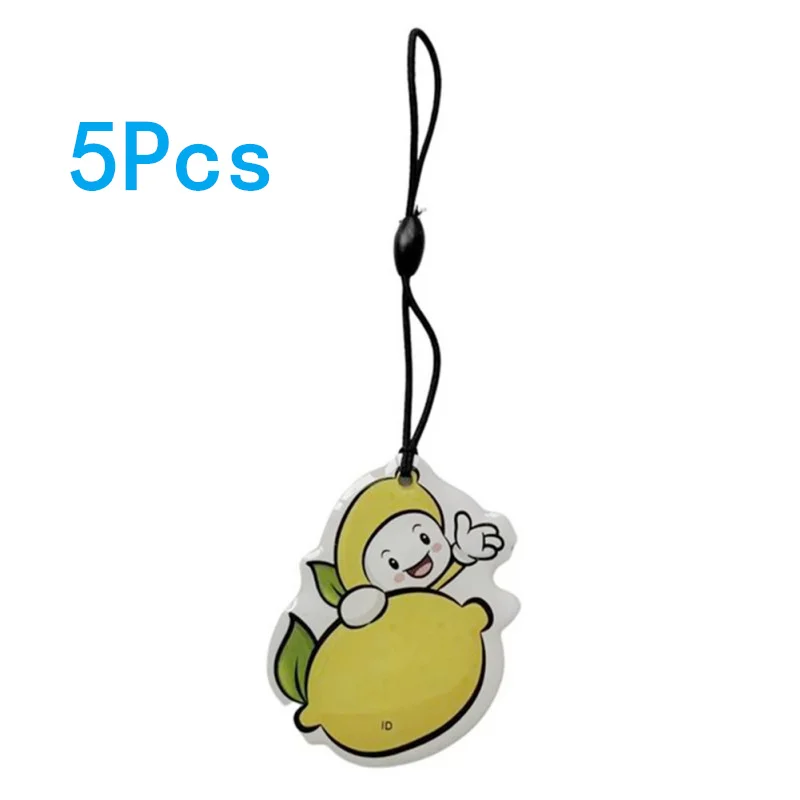 Rewritable RFID Key Tag with EM4305 T5577 Chip - 5 Pack