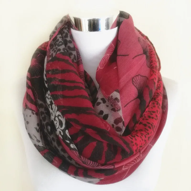 Fashion Design Sexy Leopard Dot Shawl infinity Scarf High Quality Neckerchief Autumn Winter Foulards Muslim Hijab Sjaal 4