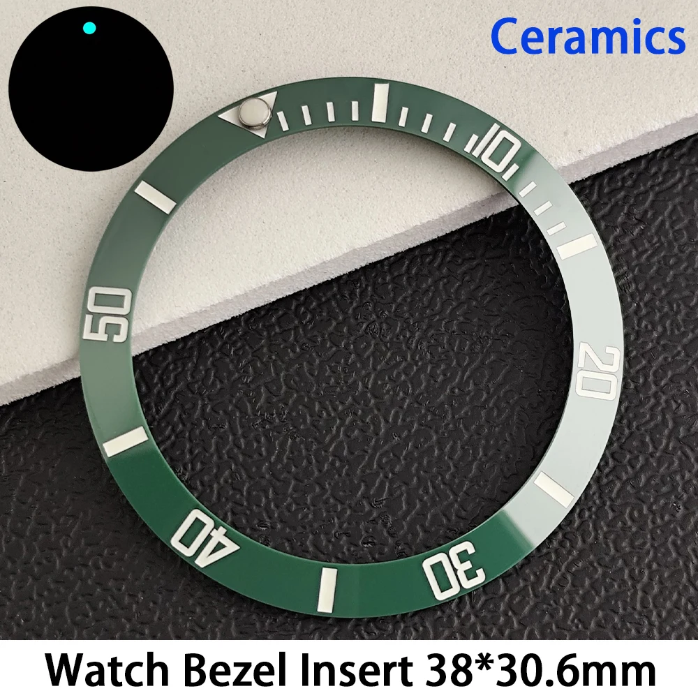 Premium 38mm Sloping Aluminum-Ceramic Bezel Insert