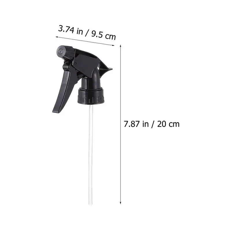 10Pcs Mist Spray Nozzle Replacement Sprayer Head Top for for standard 28/400 Neck Bottles, For Plant Watering Flowers Supplies