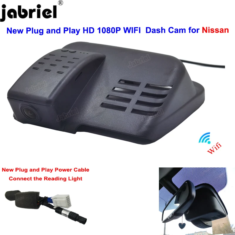 

1080P Wifi Dash Cam Car DVR Camera for Nissan qashqai j12 j11 j10 2015 2016 2017 2018 2019 2020 2021 2022 Video Recorder Dashcam