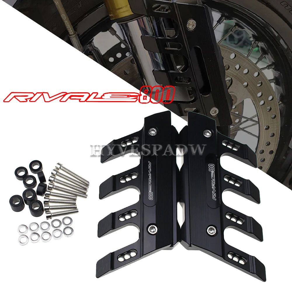 

For MV Agusta Rivale800 Rivale 800 800CC 800RR Motorcycle CNC Accessories Mudguard Side Protection Front Fender Anti-Fall Slider