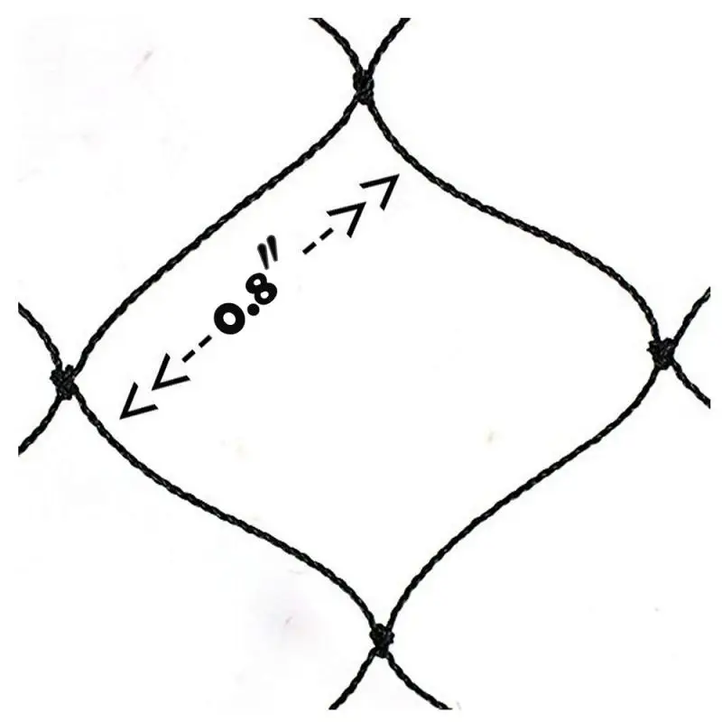 10/20/30m Anti Bird Catcher Netting Pond Fishing Net Traps Crops Fruit Tree Plant Vegetables Flower Garden Mesh Pest Control