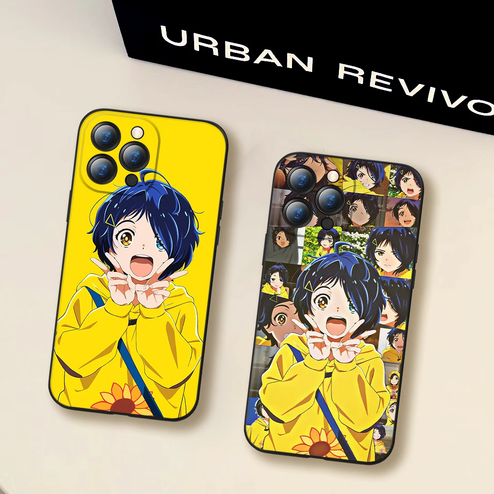 Custodia Per Telefono Anime Wonder Cute Eggs Per Iphone 14 13 12 11 Xs X 8 7 6 Plus Mini Pro Max Se 2022 Cover Morbida Nera Per Telefono