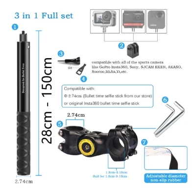 3 in 1 set 150cm