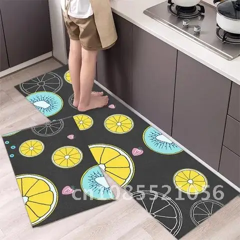 

Stylish Minimalist Nordic Kitchen Floor Mat Rug Household Long Strip Door Mat Contemporary Home Decoration