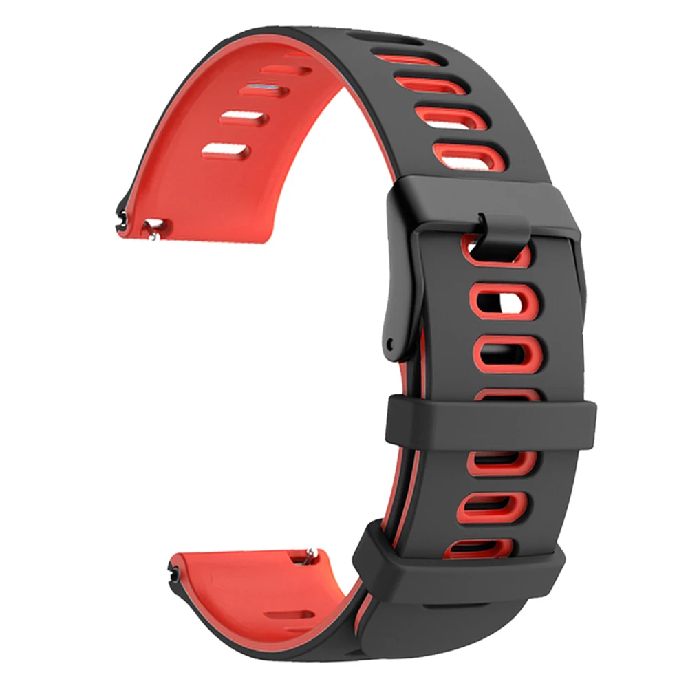 Silicone Sports Strap - 20mm/22mm, Ocean Race Design