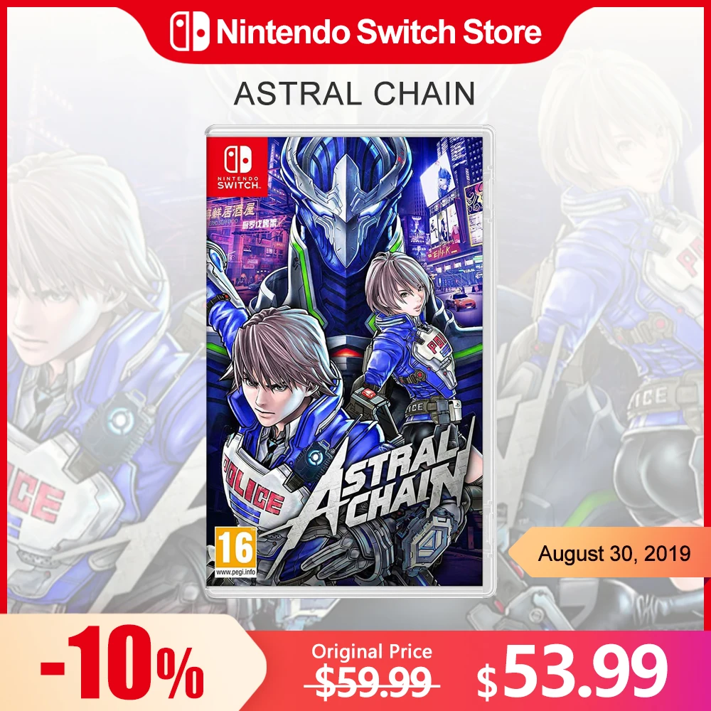 Astral Chain Nintendo Switch Offerte Di Gioco 100% Ufficiale Originale Gioco Fisico Card Action Genere Per Switch Oled Lite Console Di Gioco