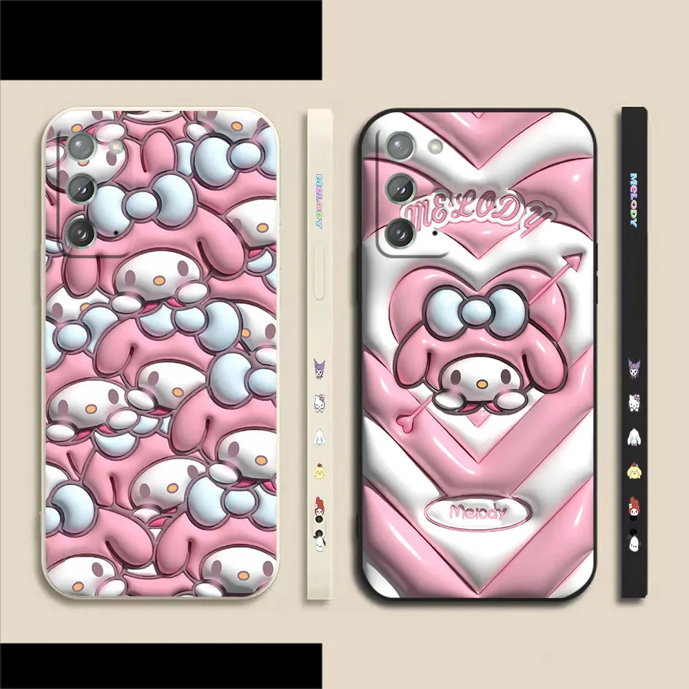 

Lucky Cute My Melody Phone Case For Samsung A70 A60 A40 A30 A20S A20 A10S A10 Note 20 10 M33 M32 Pro Plus Lite Ultra 4G 5G Case