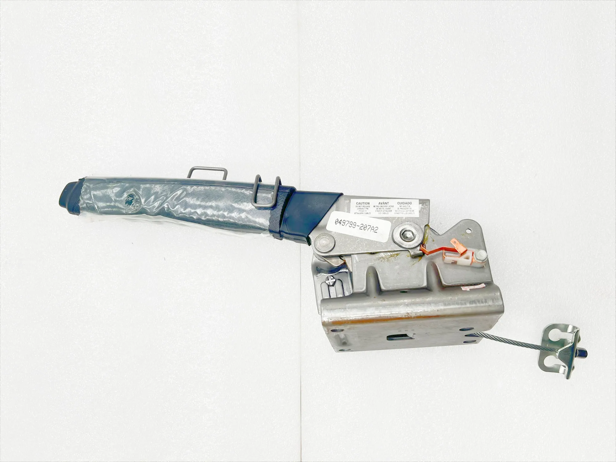 2012 Jeep Wrangler Brakes Wrangler JK JKU Emergency Parking E-Brake Lever Assembly JK 2007-2010 52059887AE - Parts Breakers - Rust Free Used Jeeps Parking Brake Handle