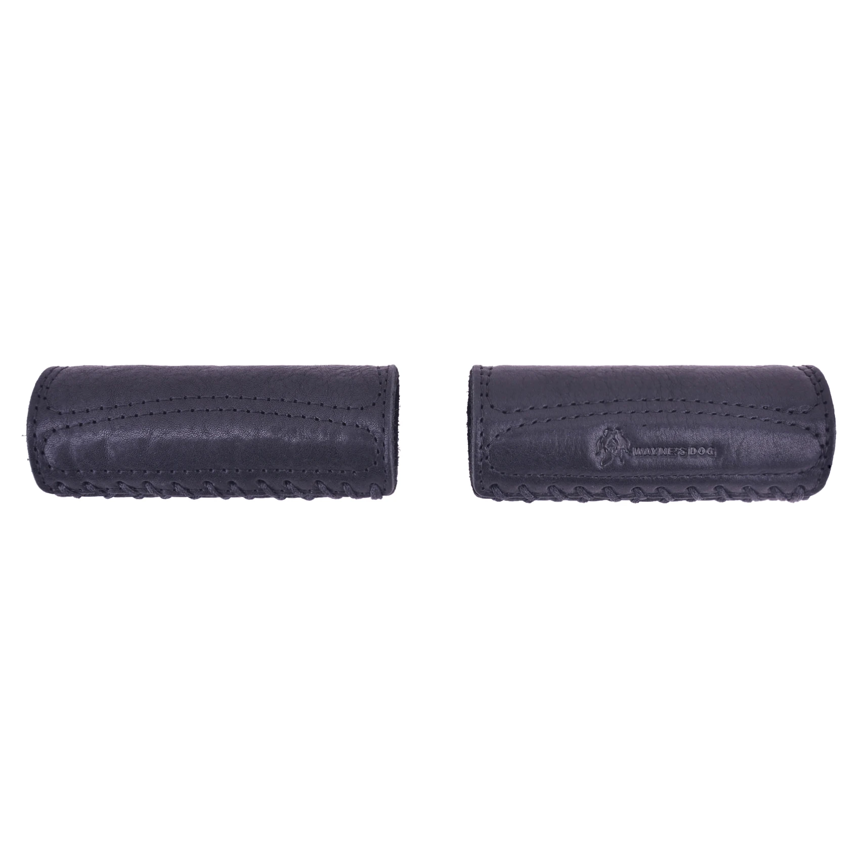 Genuine Cowhide Leather Motorcycle Handlebar Grips Handle Grips Cover Protector Universal