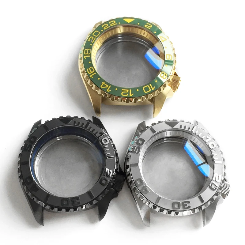 무브먼트 모드 부품 교체용 스테인리스강 블랙 실버 골드 시계 케이스, SKX007 SKX009 SRPD51 SRPD63K1 NH35 NH36, 42mm