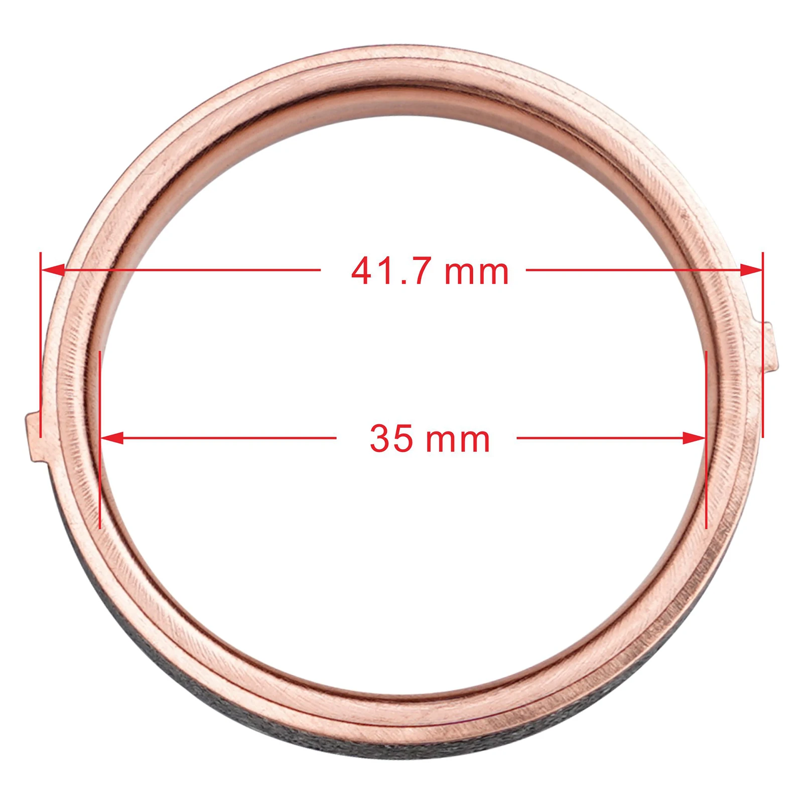 Motorcycle Exhaust Gasket For Suzuki DR-Z125 16-23 etc.
