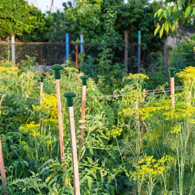 36Dics Pvc Kerti Nád Sapka Bambusz -Topper Védekezők Topper Biztonsági Sarok Burkolatok Trekking Pólus Séta Bot Nagy Teherbírású Vége - Image 5