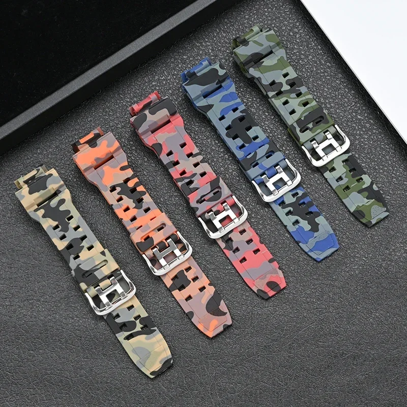Inexpensive Good Silicone 25 mm Wristwatch Band GW25119_K0026520 main image 0