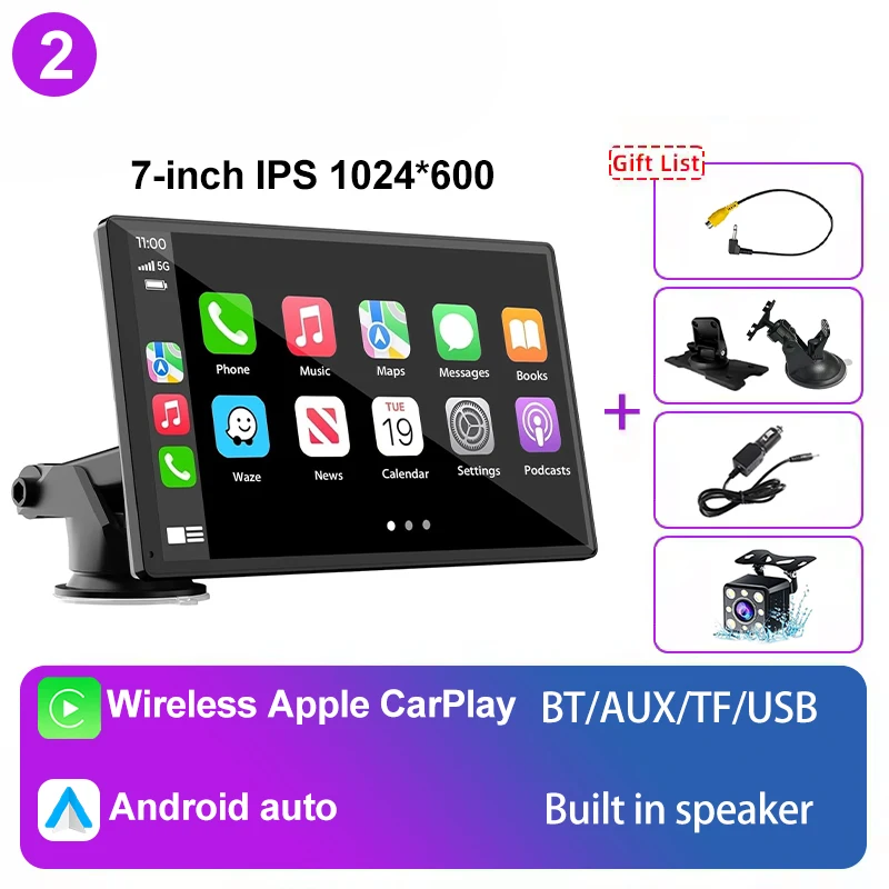 X7PLUS-Carplay-8LED