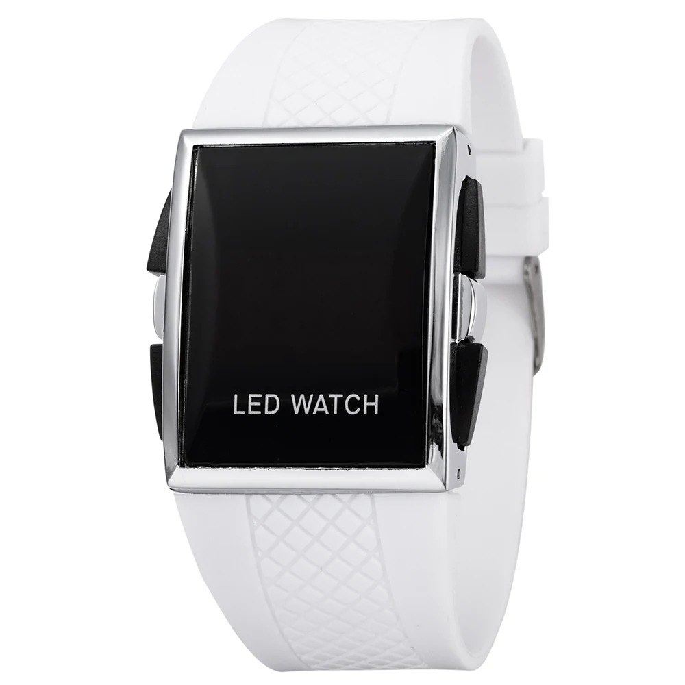 バーコードＬＥＤウォッチ LED Watch - GENUINE BARCODE: SVS Band, BLUE LED, LEDWatchStop