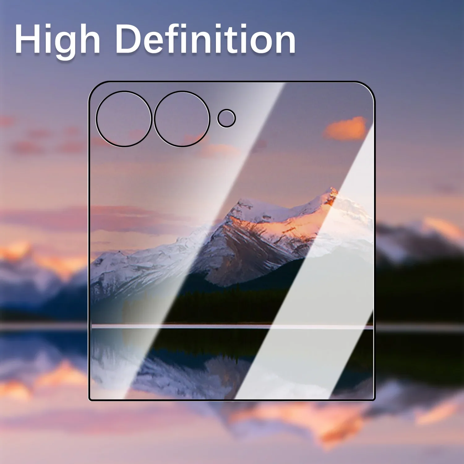 Easy to install Front Tempered Glass for Samsung Galaxy Z Flip 7 HD Screen Protector Anti Scratch Protective Cover For ZFlip7