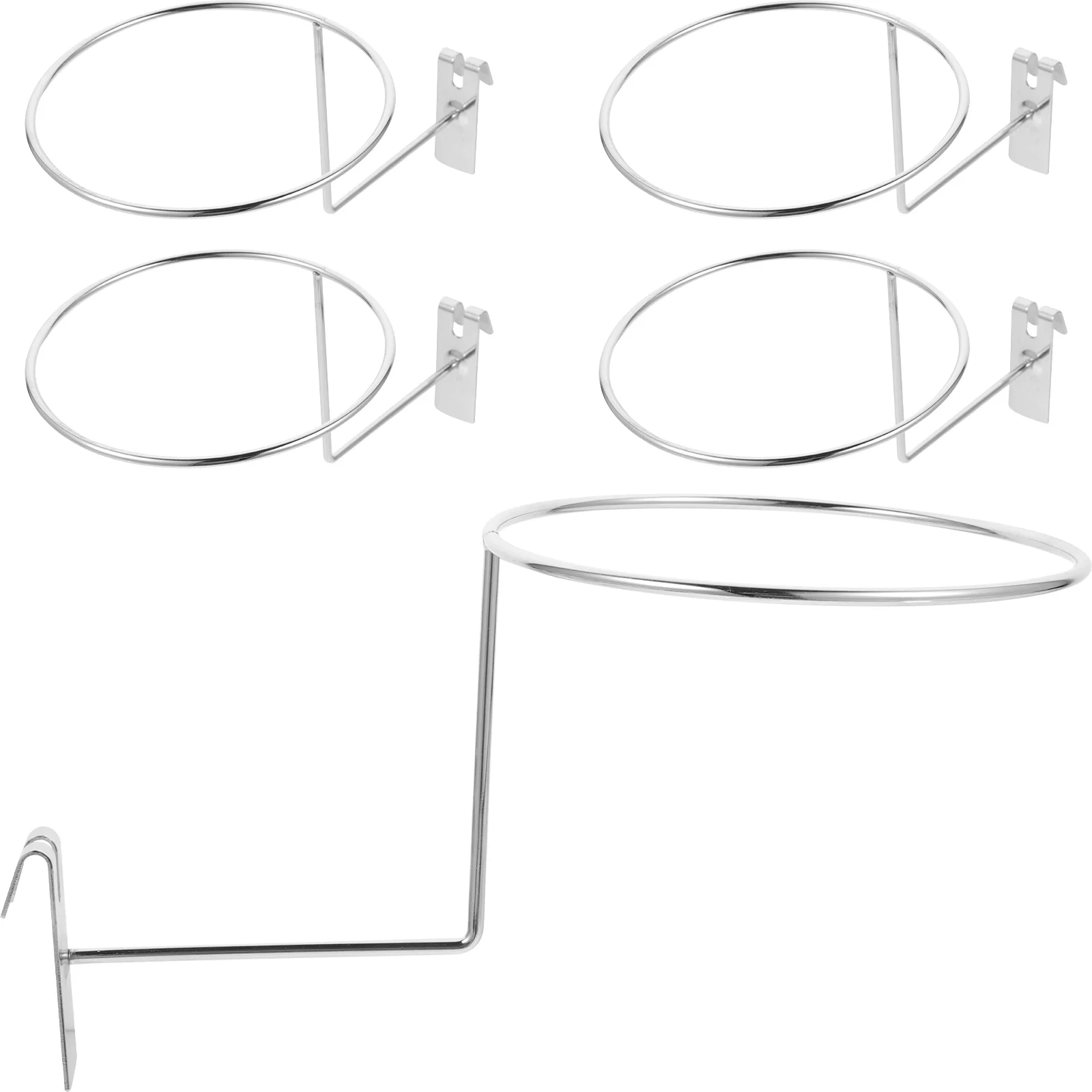 

Wire Grid Wall Panels Hat Rack and Sports Ball Holder Rack for Room Wall Storage