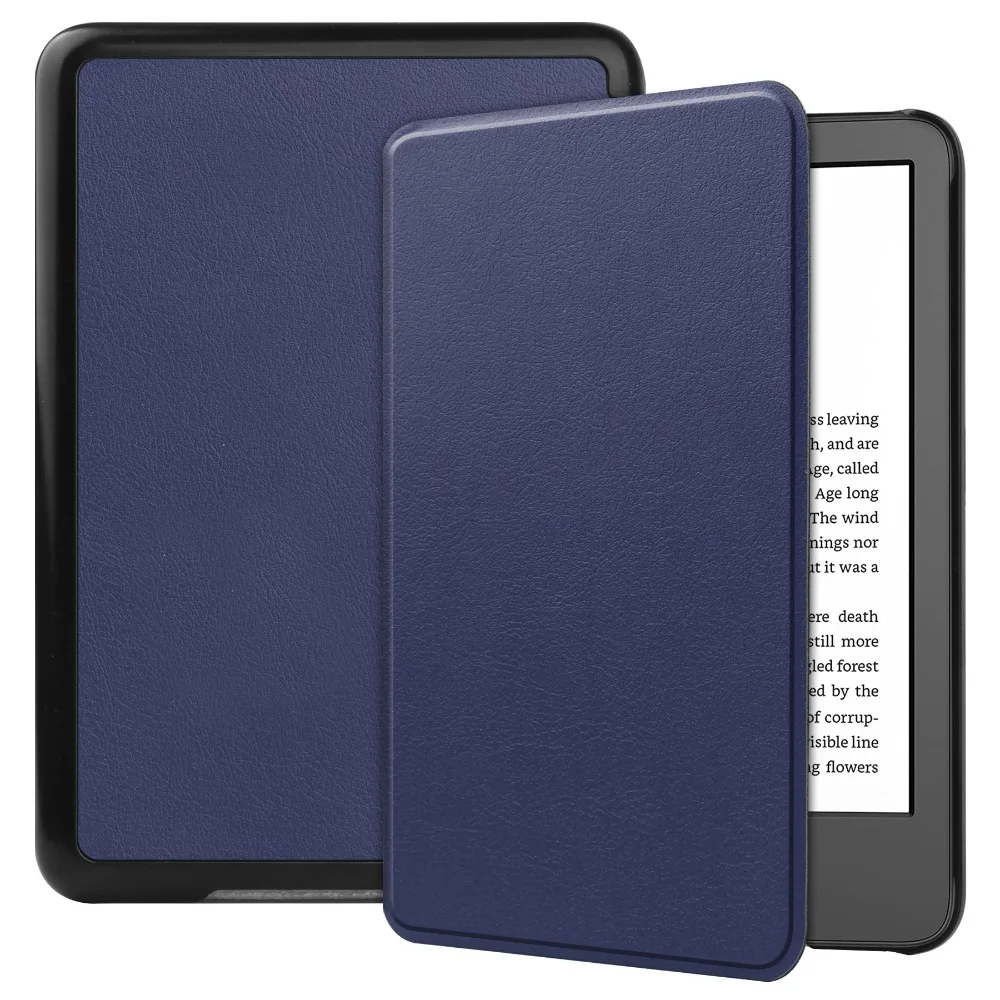 Magnetic PU Leather Smart Case for Kindle 6-Inch 2024 Edition