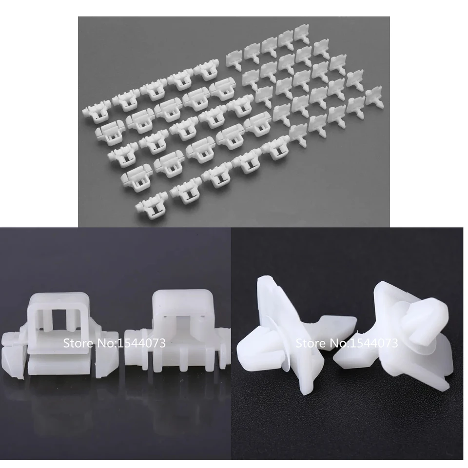 W123 Kombiinstrument 76x Klammern Karosserie Clips Für Beplankung Mercedes W201 190 190E 190d Sacco Zubehoer Mercedes Benz