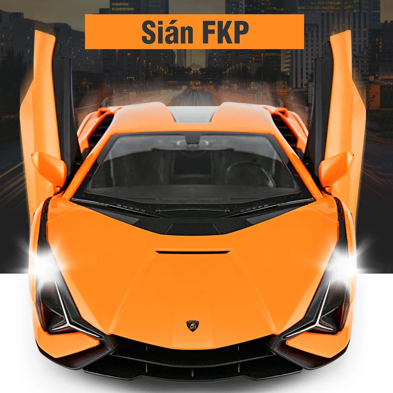 Lamborghini Sian FKP RC Car 1:14 Scale Remote Control Car Model Radio Controlled Auto Machine Toy Gift for Kids Adults Rastar 2