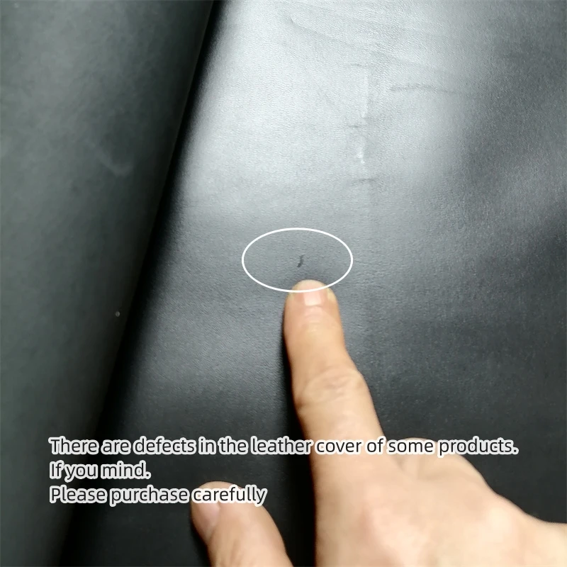 Luxurious 0.8mm Black Sheepskin Leather Fabric - Premium Handmade Material
