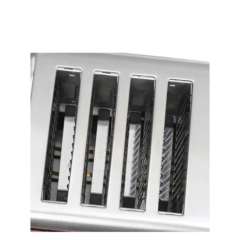 Commercial 4 slice stainless steel bread toaster Commercial breakfast toaster Electromechanical 4 slice bread toaster 5