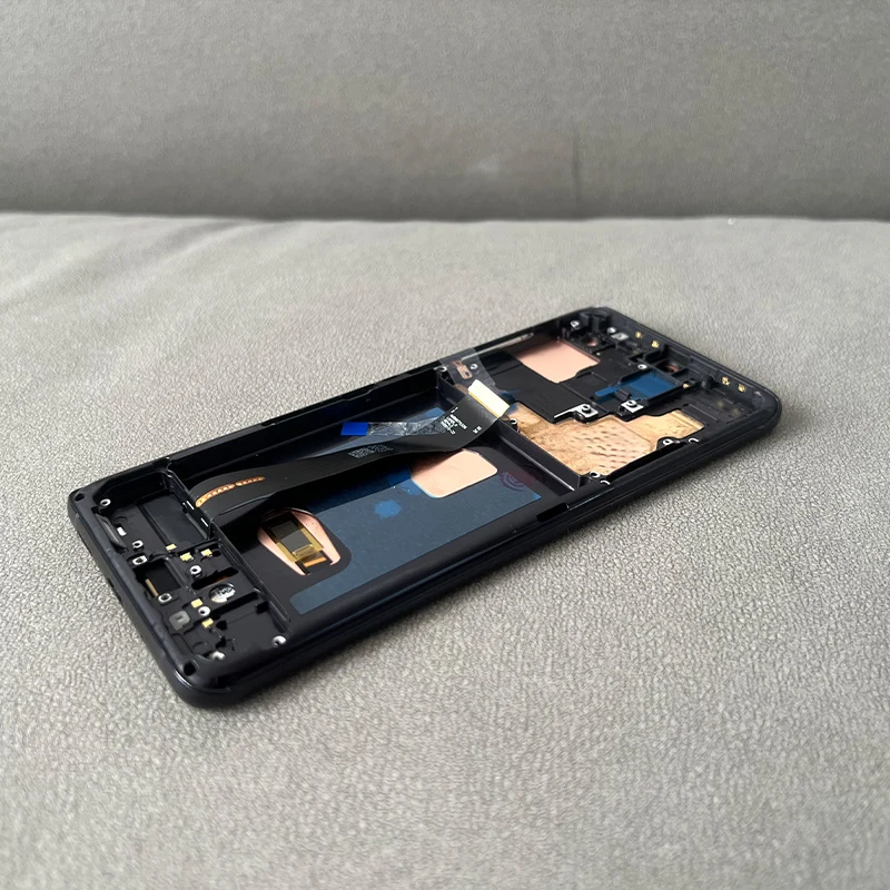 Display OLED 6.78 per Samsung Galaxy S20 Ultra LCD G988 con telaio, gruppo schermo, touch screen, digitalizzatore, LCD per cellulare - Image 4