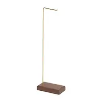 Wind Chime Stand Windchime Hanger Wood Wind Chime Rack Decoration Gifts Desk Stand with Base Versatile Heavy Duty Earring Holder 1