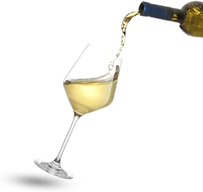 

White Wine Glasses Set of 2 13.5 Oz