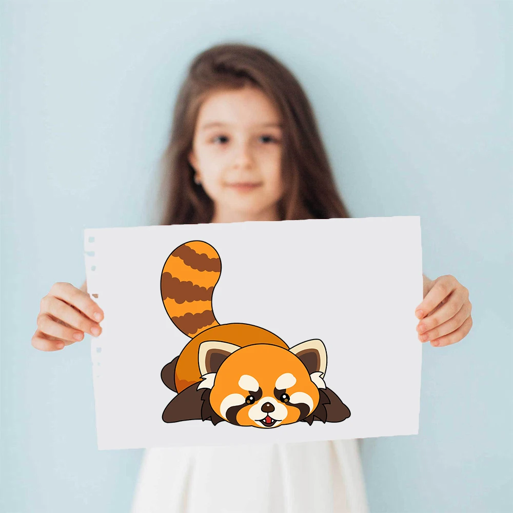 8개 동물 얼굴 변화 콜라주 하라주쿠 방수 러기지 스크랩북 패션 아트 사진 스케이트보드 노트북 스티커