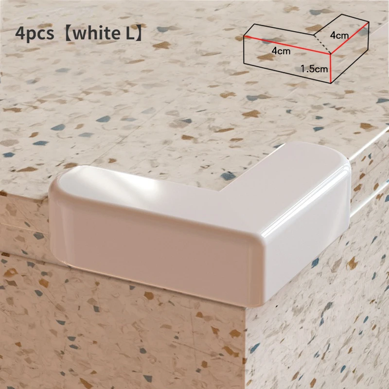 4Pcs Silicone Corner Protectors For Children Baby Safety Table Edge Protection Cover Child Anticollision Table Corner Edge Guards