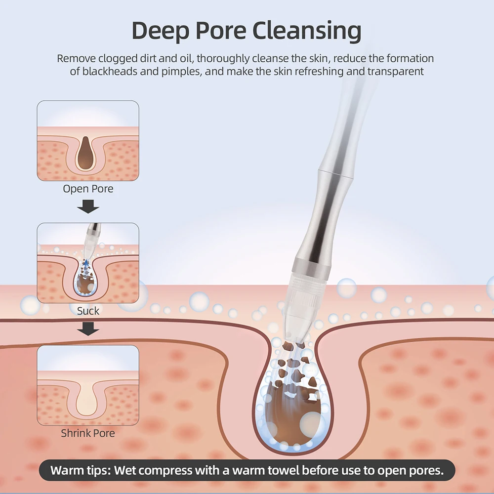 Foreverlily Diamond Microdermabrasion Dermabrasion Machine Water Spray Exfoliation Beauty Machine Wrinkle Face Peeling Machine 3