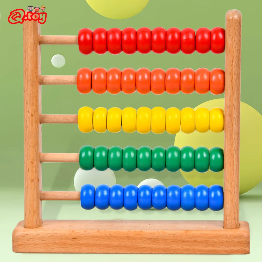 Vicfone Brinquedo de ábaco de madeira matemática brinquedos de madeira jogos  educativos brinquedos de criança perfeitos brinquedos de raciocínio lógico  ajuda ao treinamento de iluminação