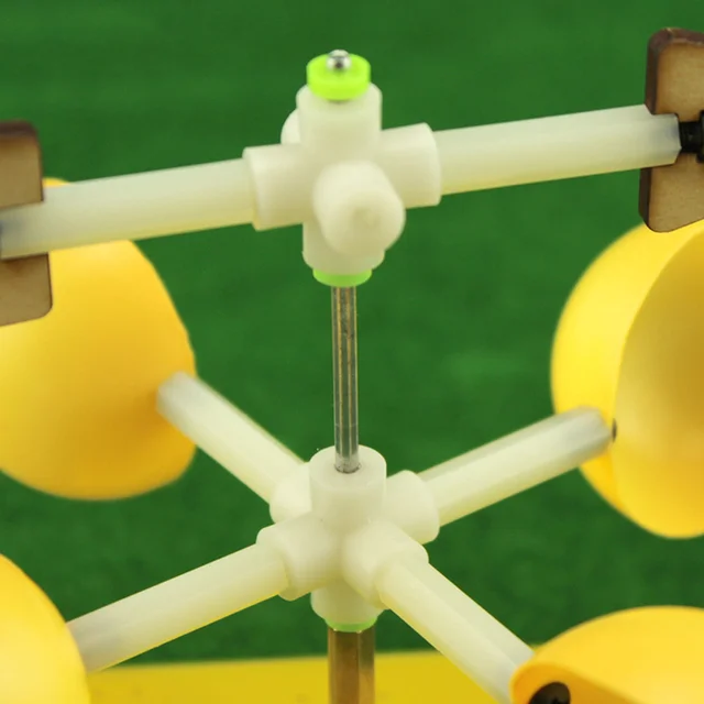 Időjárási Szél Lapáttal Gyerekek Tudományos Játékkészlet Játékok Állomási Lapátok Diy Összeszerelés Weathervane Model Szélmalom Műanyag Jelző Szerszámok - Image 5