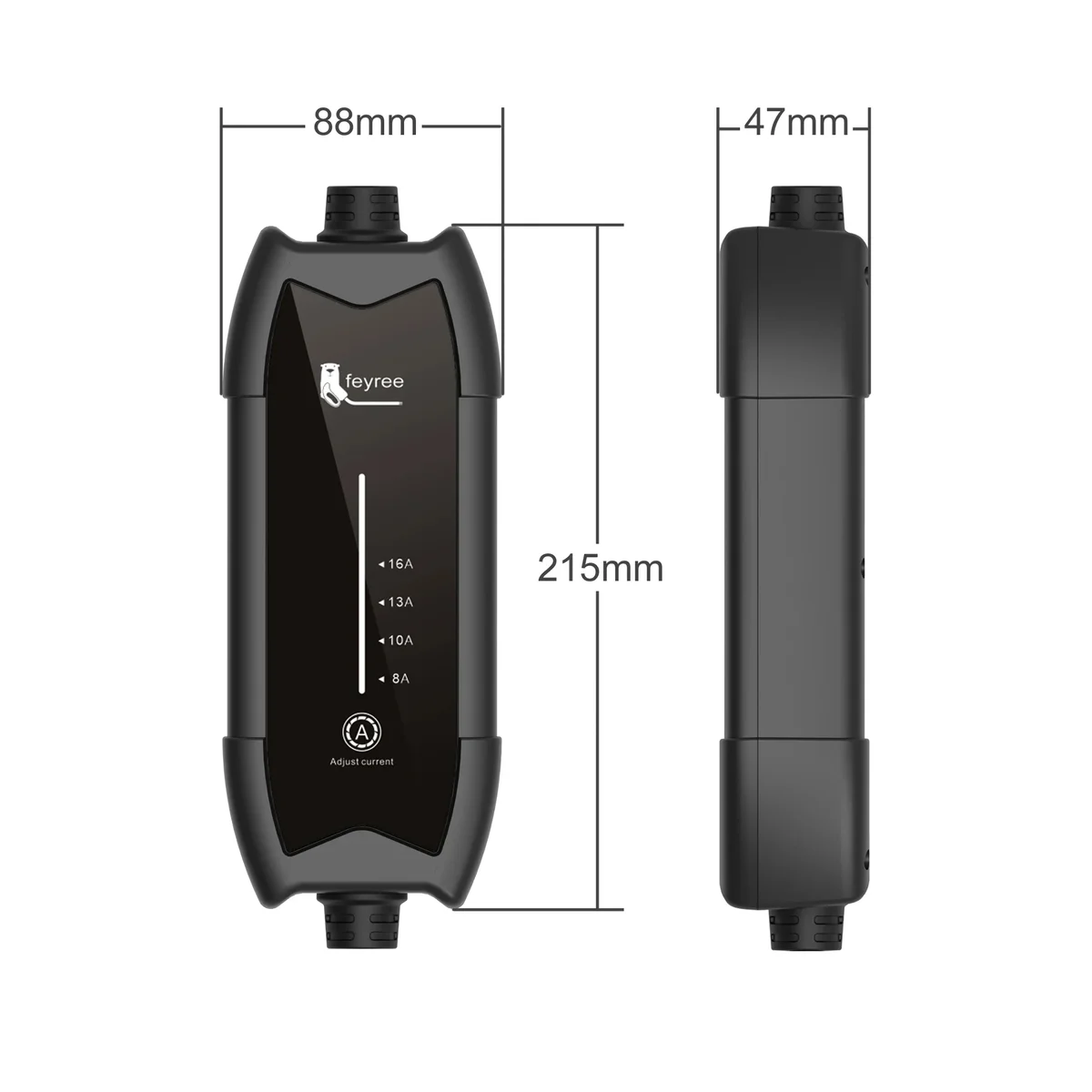 feyree EV Portable Charger 3.5kW Type2 Connector 16A Single Phase 5m Cable Current Adjustable for Electric Vehicle Car Charger — view 4