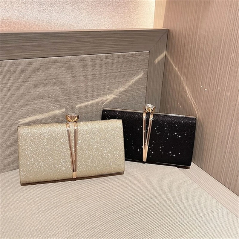 

Women Evening Bags Wedding Purse Cocktail Party Handbag Glitter Banquet Bags Fashion Crossbody Bag for Cocktail Party