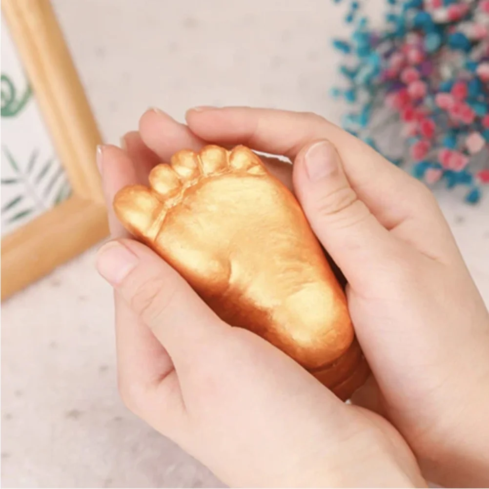 Newborn Three-dimensional Hand Modeling Powder Kids Mittens Keepsake Plaster Kit Lovers Baby Casting Clay for