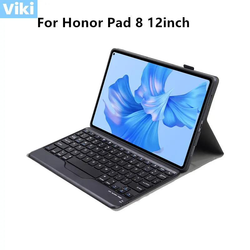 Custodia In Pelle Per Tastiera Bluetooth Ultrasottile Per Honor Tablet 8 Honor8 Custodia Per Cavalletto Per Huawei Honor Pad 8 12 Pollici 2022