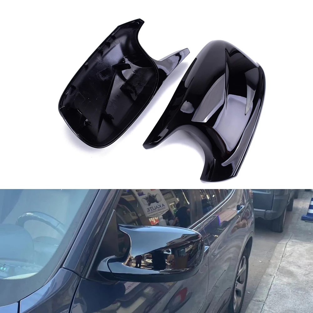 

Replacement Rearview Side Mirror Covers Cap For BMW E84 X1 2009-2013 ,F25 X3 Pre-LCI 2011-2013 Parts styling carbon fiber
