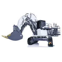 LESU Aoue 9150 1/14 RC Hydraulic Metal Excavator Double Pump Front Rear Bucket Heavy Mining Machine Toy Model TH21528-SMT3 2