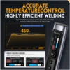 FNIRSI HS-02 TYPE-C Electric Soldering Iron Adjustable Temperature Portable Digital Solder Station Tips 100W HS-01 Upgrade 5