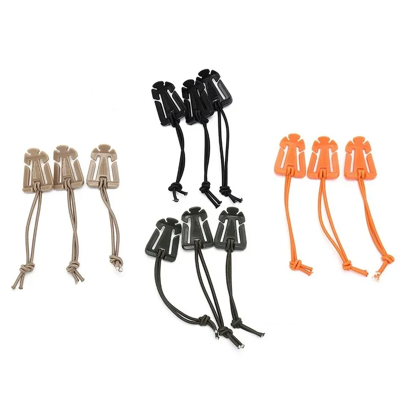 10 Pcs/lot ITW Webdom Web Dominator Molle Backpack Carabiner EDC Tool Elastic Rope Webbing Buckle Winder
