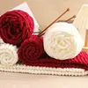 6 Thread Balls+1 Teddy Bear Jewelry Handmade Gift Woven Scarf Thread DIY Ice Stripe Thread Thick Yarn Ball 5