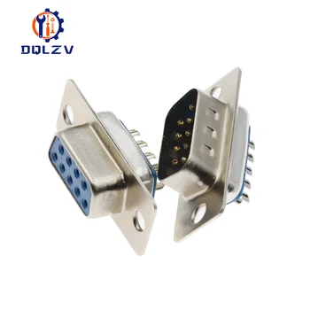 DB9 Adapter / RS232 Serial COM Plug Connectors Female / Male Port DP9 1