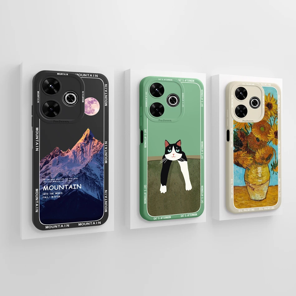 Cute Panda Soft Liquid Silicone Phone Case with Enhanced Camera Protection